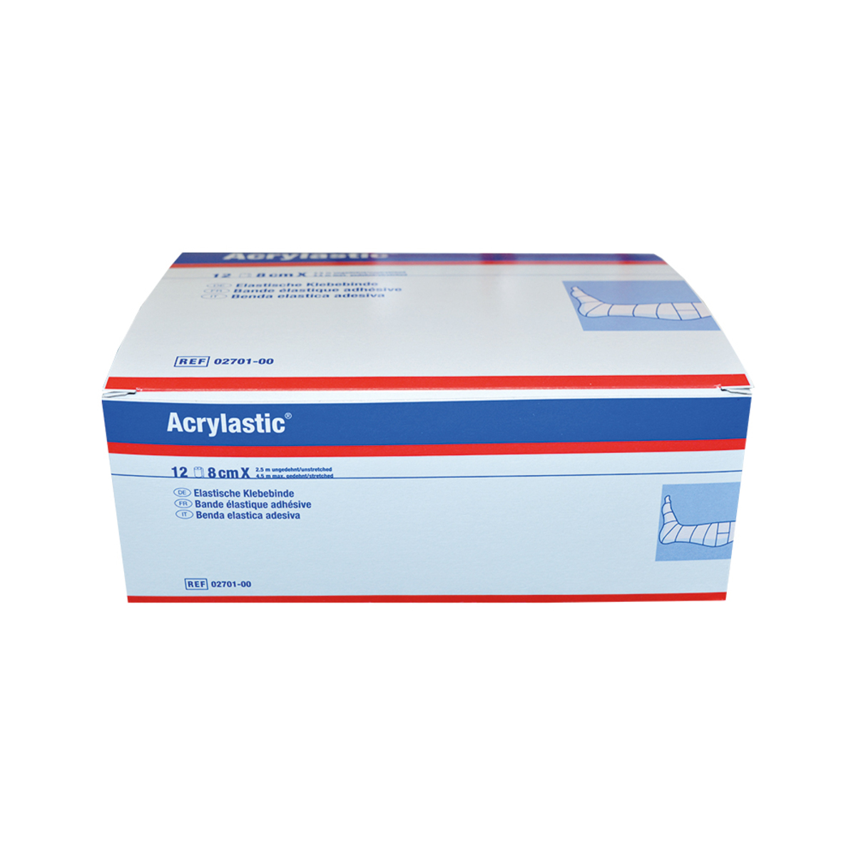 BSN Acrylastic® elastische Klebebinde 8cm x 2,5 m BSN Acrylastic® elastische Klebebinde 8cm x 2,5 m