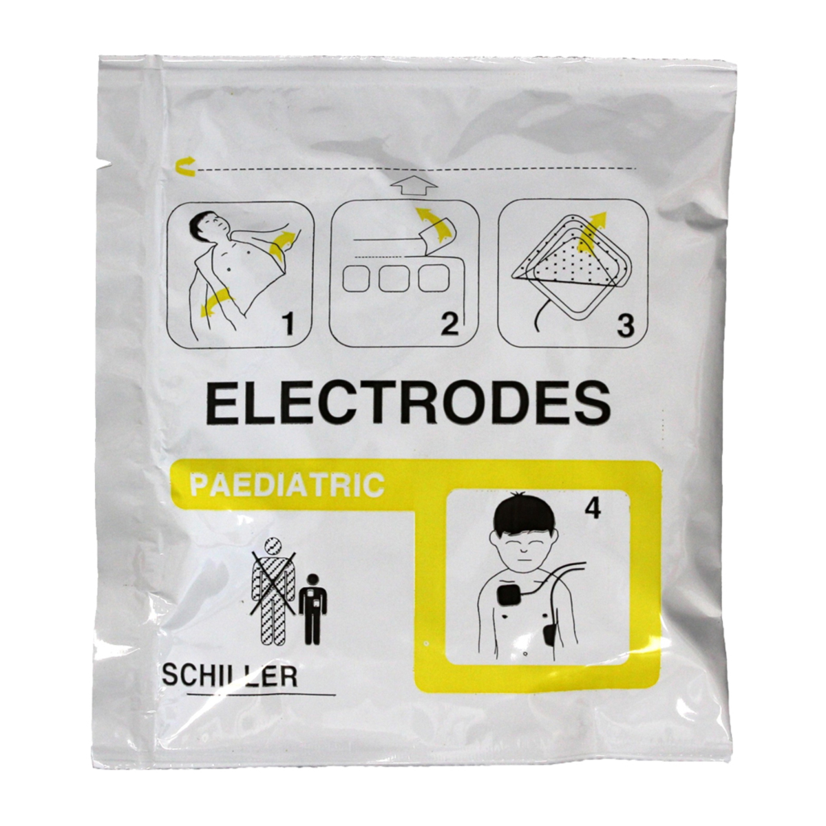 Schiller Kinder-Elektrodenpads für FRED easyport / PA-1 nicht vorkonnektiert Schiller Kinder-Elektrodenpads für FRED easyport / PA-1 nicht vorkonnektiert