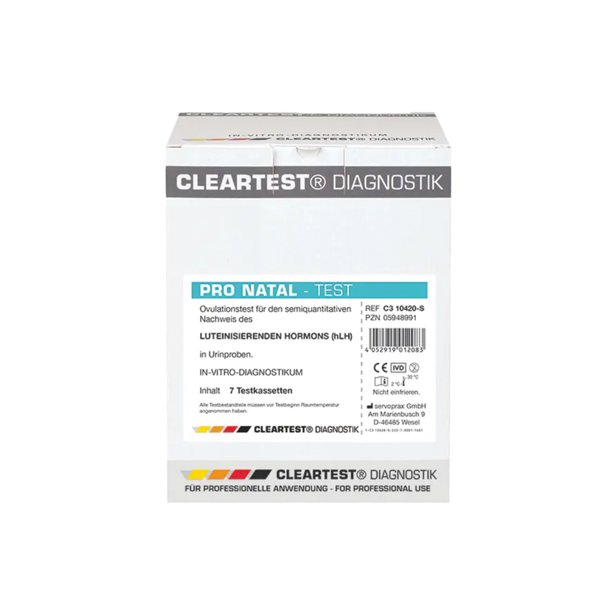 Servoprax Cleartest® Pro Natal Ovulationstest Servoprax Cleartest® Pro Natal Ovulationstest