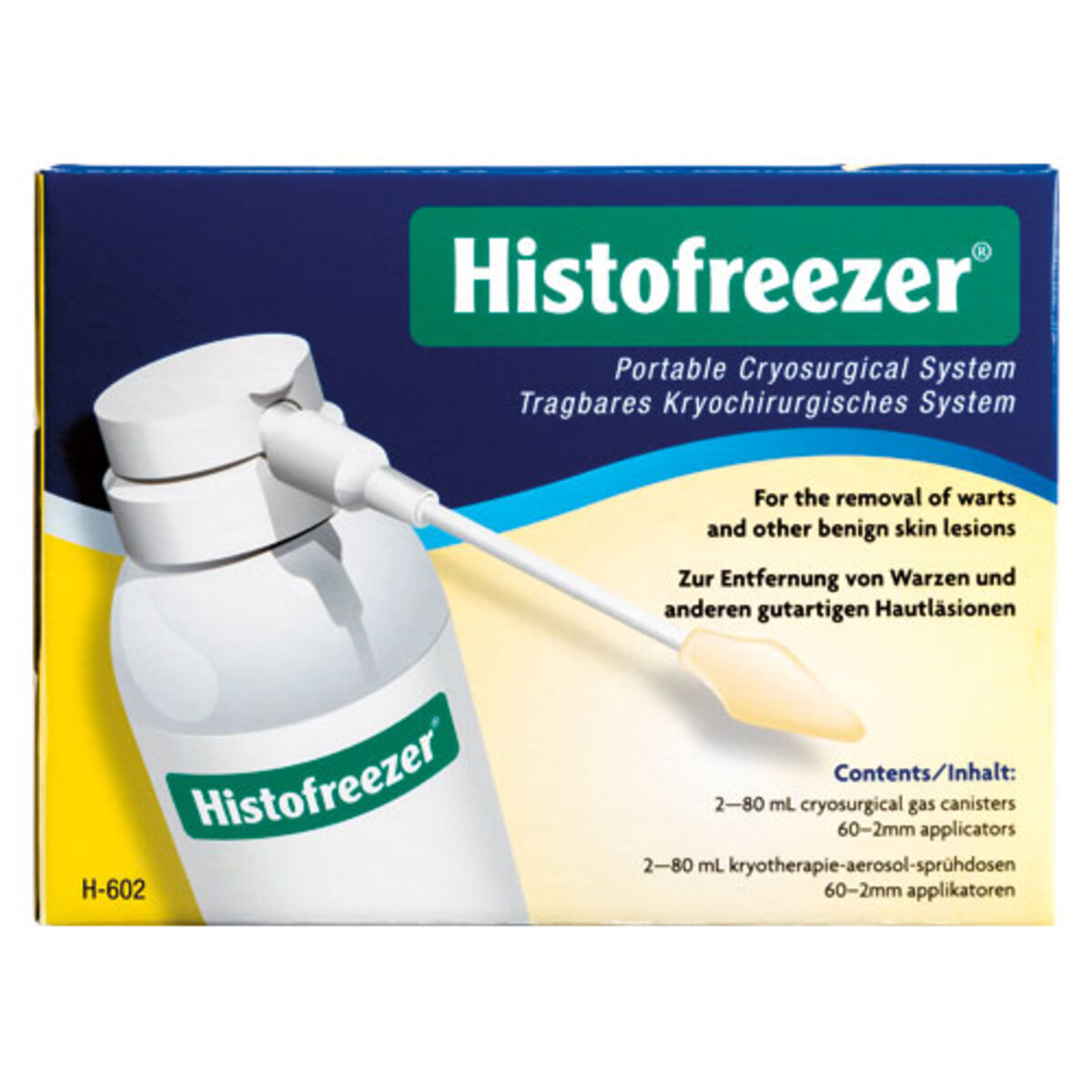 Servoprax Histofreezer® H505 Medium 2 Dosen a 80ml + 52 Applikatoren  5mm Servoprax Histofreezer® H505 Medium 2 Dosen a 80ml + 52 Applikatoren  5mm